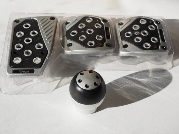 Black-silver shifter-pedals set - Image 4